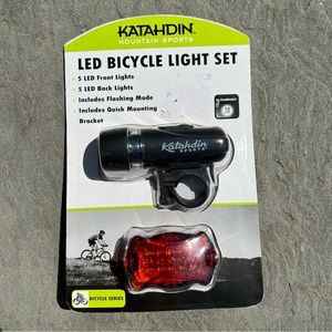 LED Cycling Bicycle Light Set front and rear